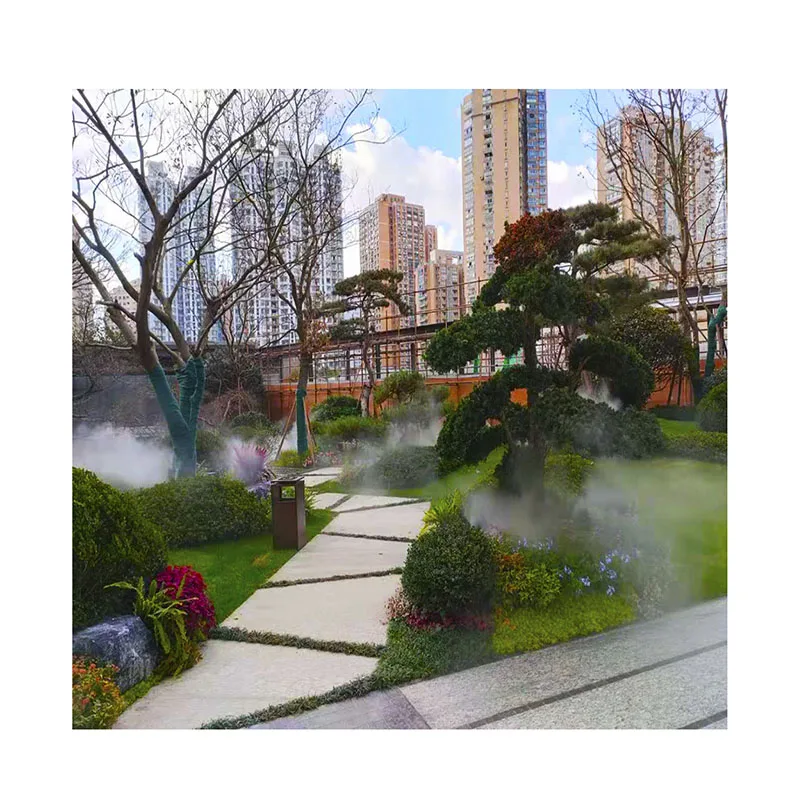 Water Mist Machine Pump Misting System for Villa Restaurant Outdoor Cooling