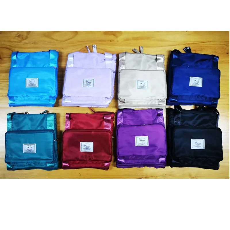 Wholesale lightweight fashion yoga gym bag travel duffle bag large capacity Oxford folding travel bag