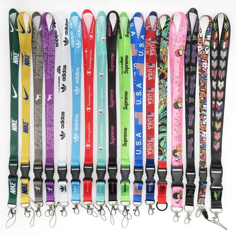 Multi Color Off White Keychain Lanyard N ike Lanyards For Keys Love Pink Lanyard Bulk