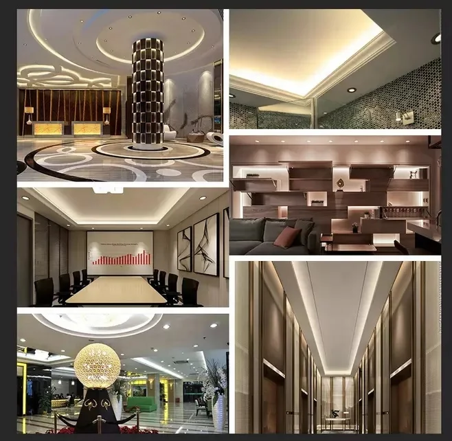 High CRI 80/90/95 LED Light Strip Flexible Dimmable 12V 24V 48V COB SMD Strip Light