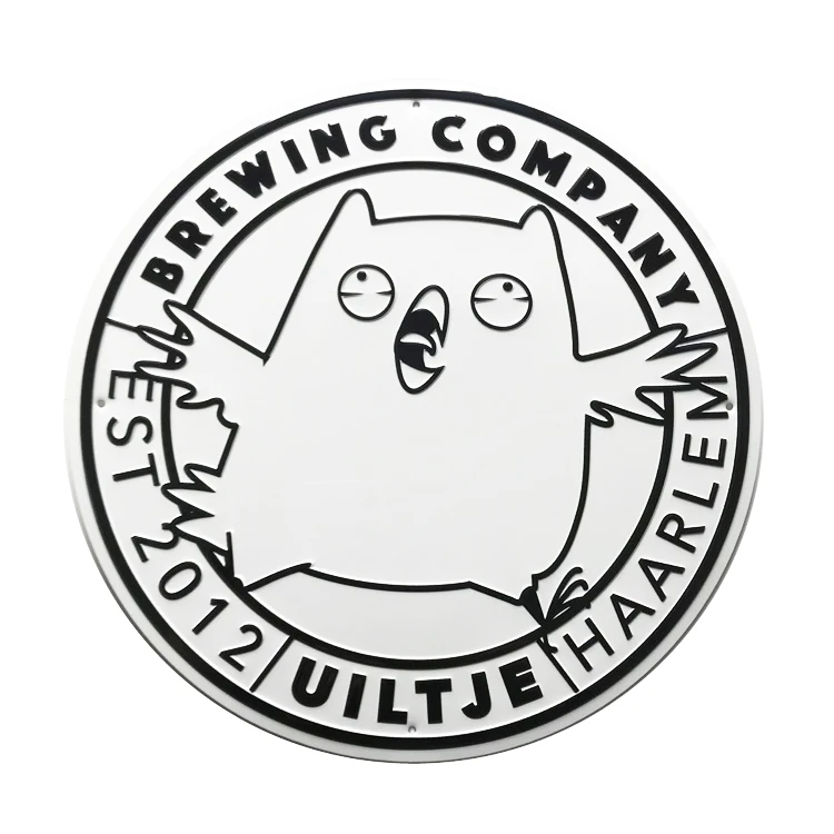 Сделанный на заказ винтажный Декор металлический знак Настенный декор жестяные знаки предупреждающие для кухни