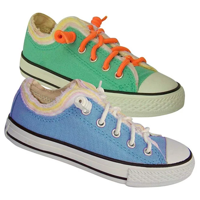 2023 модные весенние шнурки для обуви без завязывания, эластичные ленивые шнурки для кроссовок