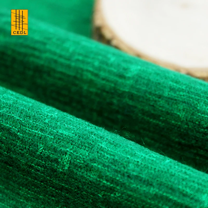 Wholesale Polyester Viscose Wool Blend Fabric Wool Poly Rayon Blended Stretch Yard Dyed Jacquard Fabrics For Women Suit Clothes