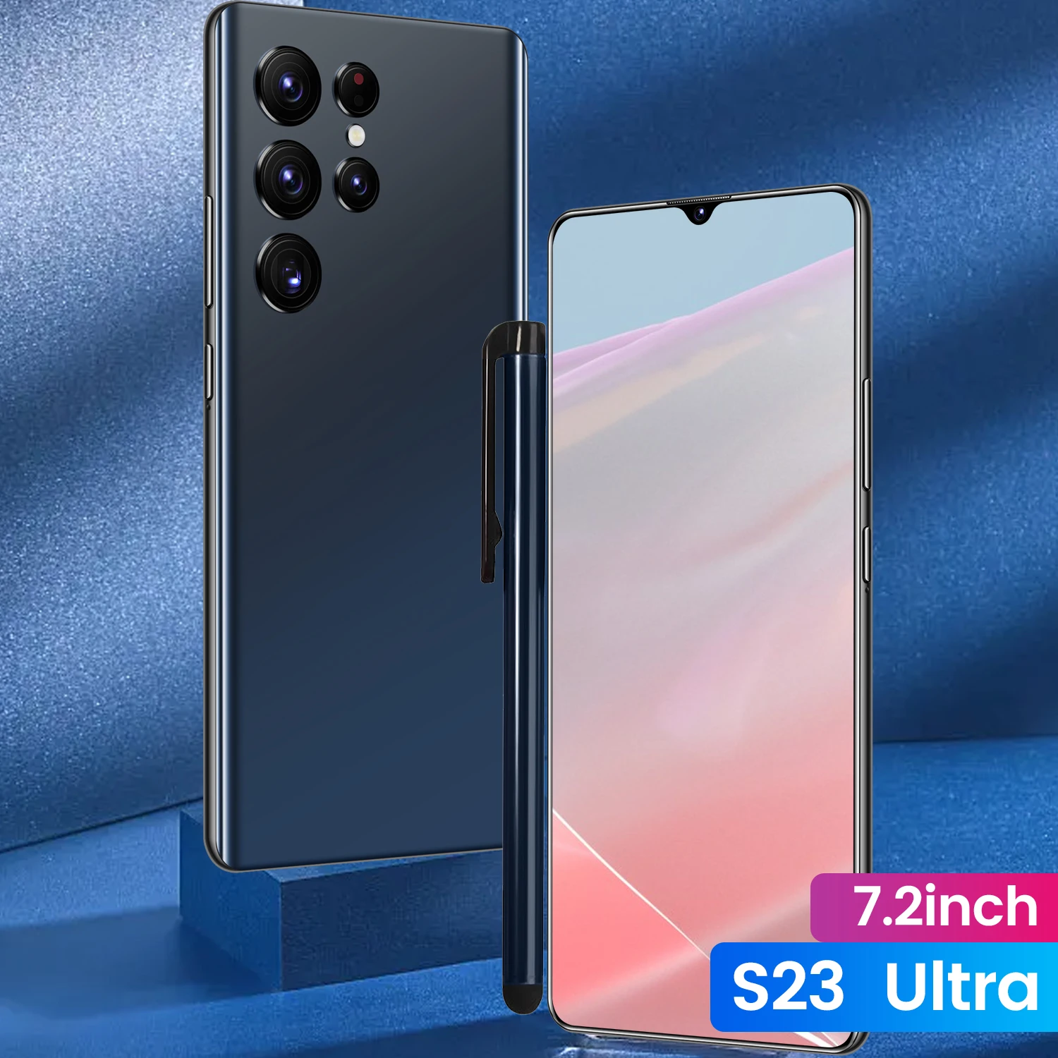 2023 New S23UItra Smart 5G Mobile Phone 16GB Running 1TB Saving Large Memory 7.2 quot Hot Android 12.0 Mobile Manufacturer