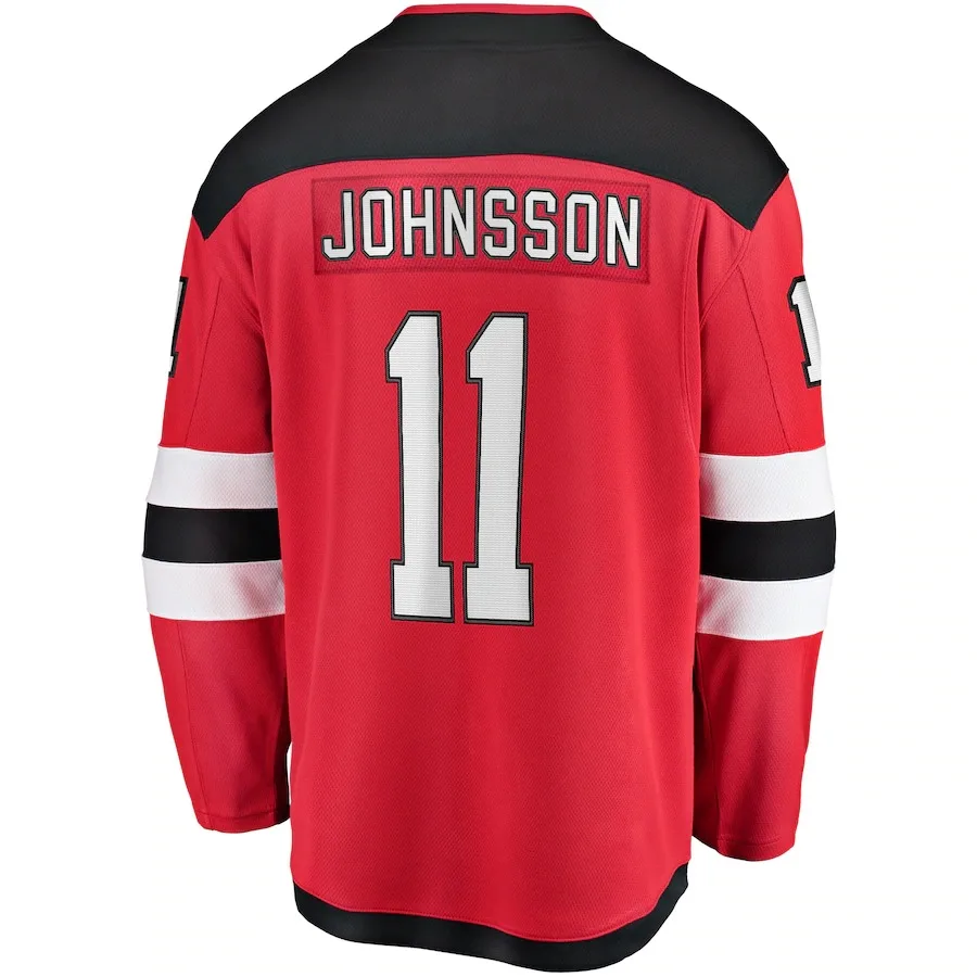 Ice Hockey New Jersey Devils Jerseys P.K. Subban Jersey Hischier Andreas Johnsson Cory Schneider Stitched Hot sales sublimation