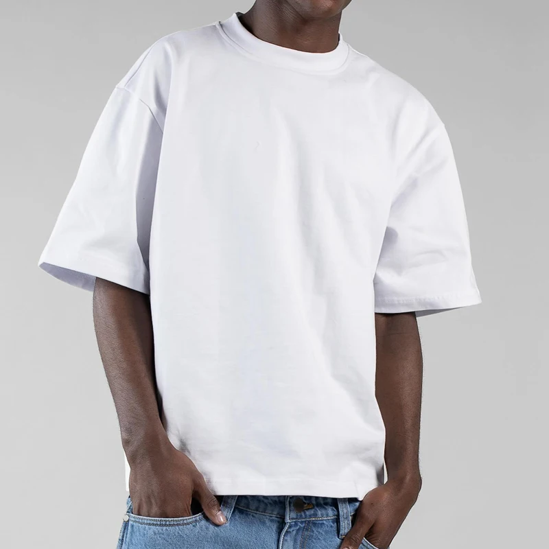 Мужская хлопковая Футболка с графическим принтом 280 GSM