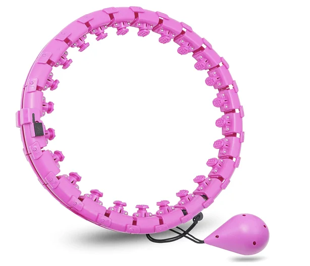 Low price wholesale e smart hula ring plastic hula loop massage hula loop for home exercise