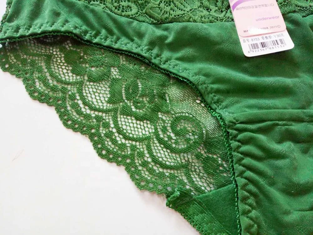 LUBUNIE JS8153 Best selling breathable women sexy lingerie lace panty