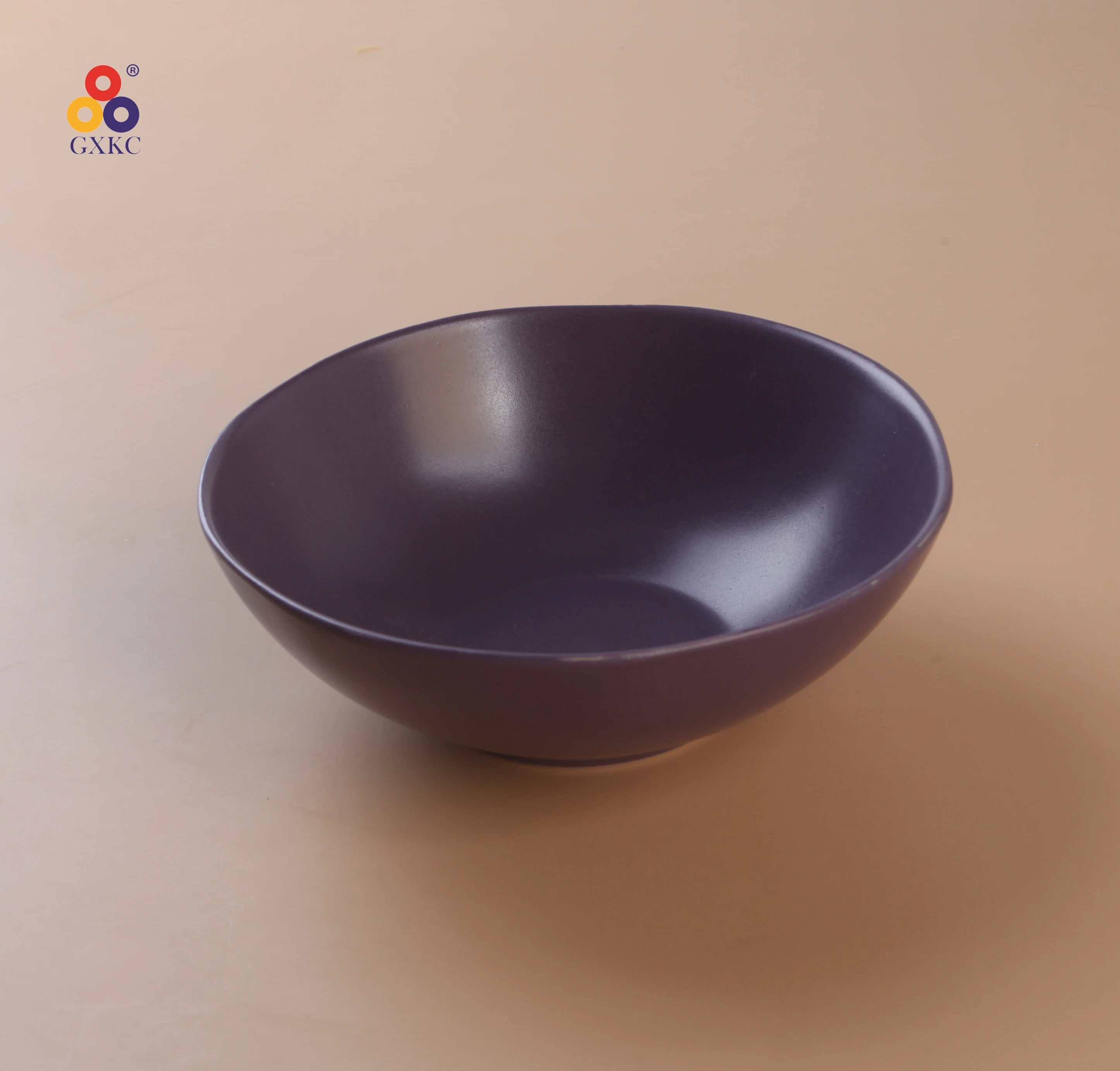 Nordic Purple Crokery Color Glaze Tableware Stoneware Ceramics Plates Dinnerware Dinner Set Kitchen Utensils Kitchenware Western