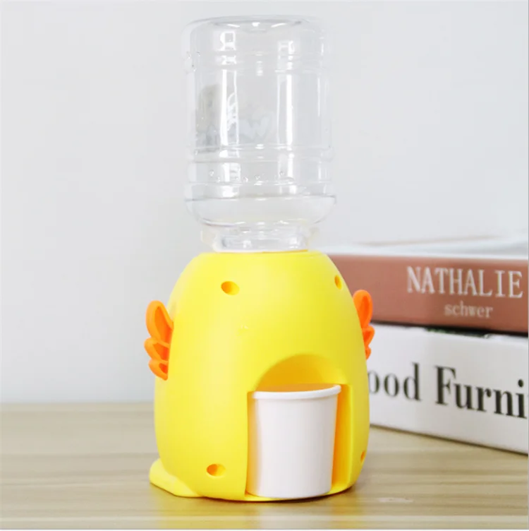 
Children mini fun water dispenser kids toy mini plastic cartoon animal pig frog duck drinking fountain dispenser toy 