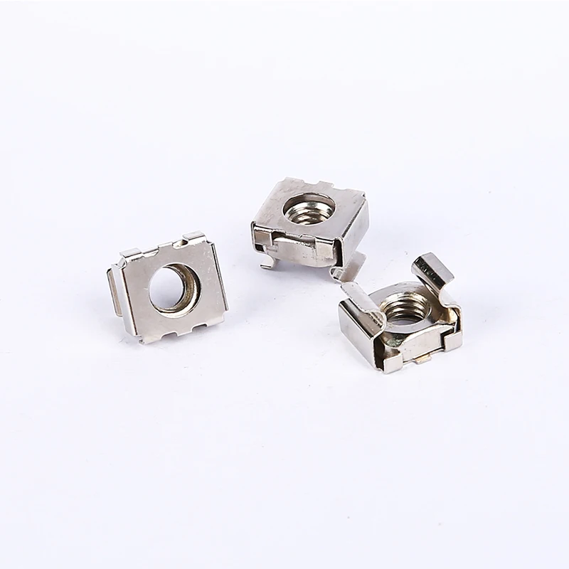 Factory Customized Cage Nuts M3 Cage Nut M4 Zinc Plated Square Weld Cage Nut DIN Tengdafei CN;GUA Metric,imperial (inch)