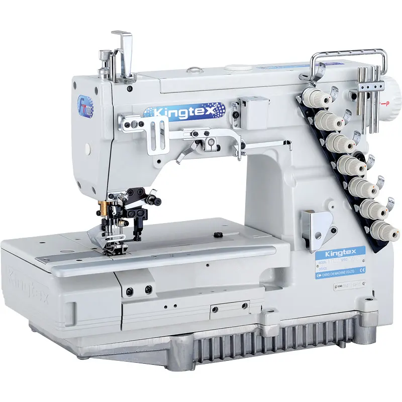 New Kingtex FT7010  Flat bed interlock sewing machine with Pocket Lining Seaming Device