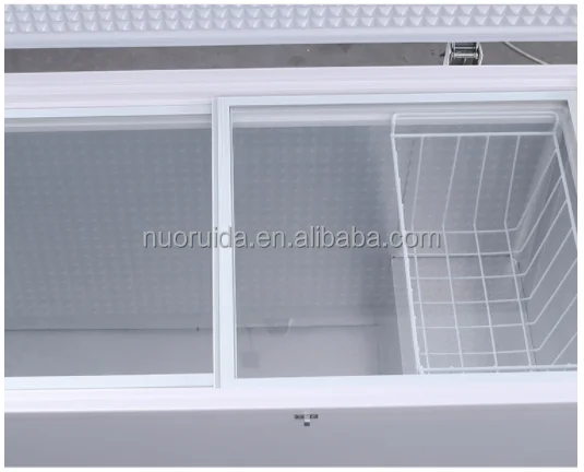 12V DC solar deep chest freezer with battery powered freezer solar refrigerator with solar panel