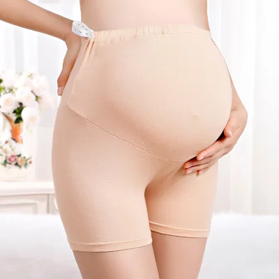 
High Quality Belly Support Maternity Safety Pants Adjustable Waistband Maternity Pants Capris 