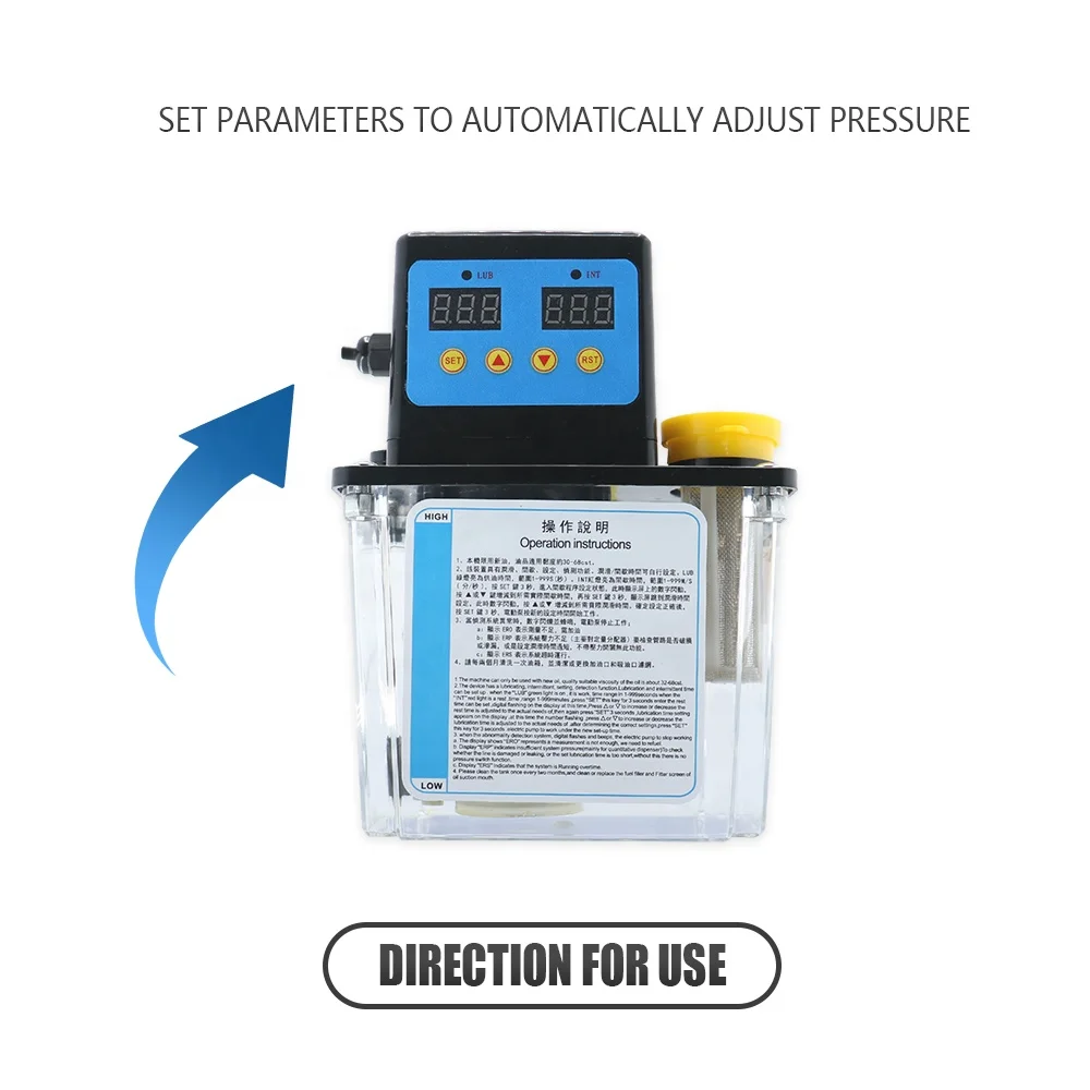 50ml/min DCR-50 1L 220V Oil Pump Single-Stage Pump Oil Pumps Electromagnetic Oil Pump For Lubrication