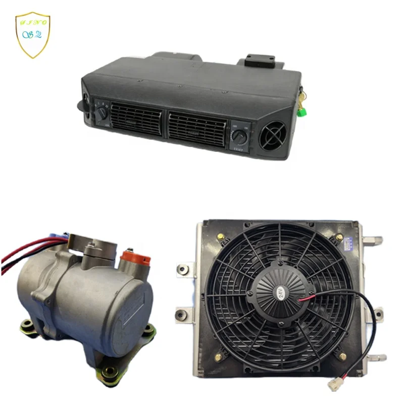 Truck parking automotive electric ac 12v electric automotive air conditioning compressor