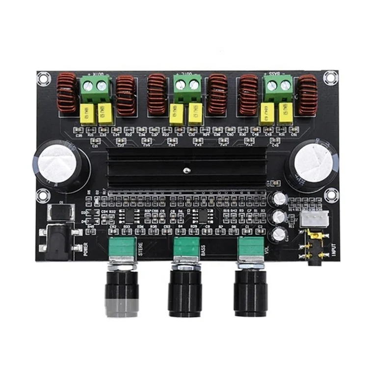80w+80w+100w 2.1 Channel Tpa3116d2 Tpa3116 model Digital Bass Subwoofer high Power Amplifier Board