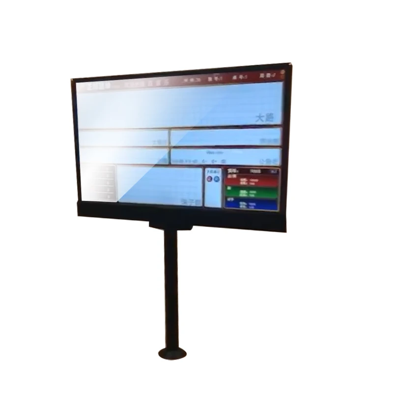 Ultra thin new 27inch double sided widescreen electronic road list display machine screen Baccarat casino