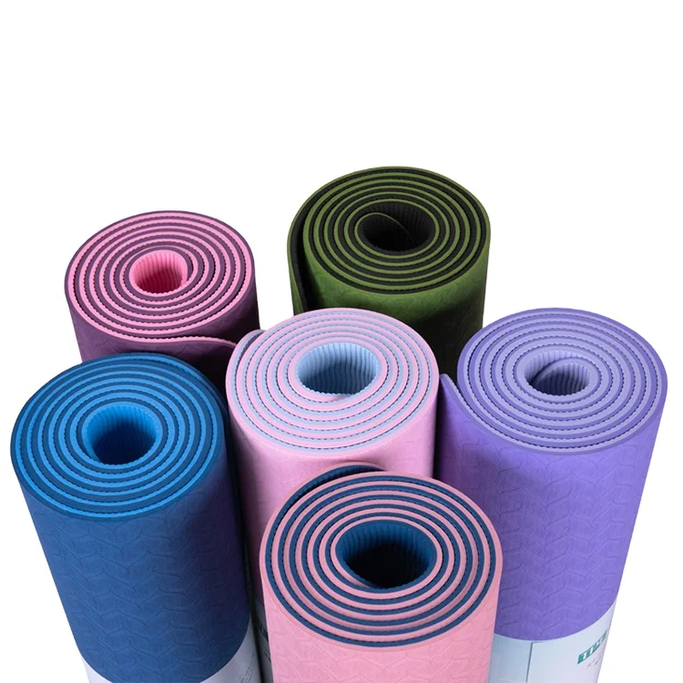 Breathable And Absorbent Eco Pu Best Quality China Manufacturer Yoga Jump Rope Mat Roll Bulk Yoga Mat