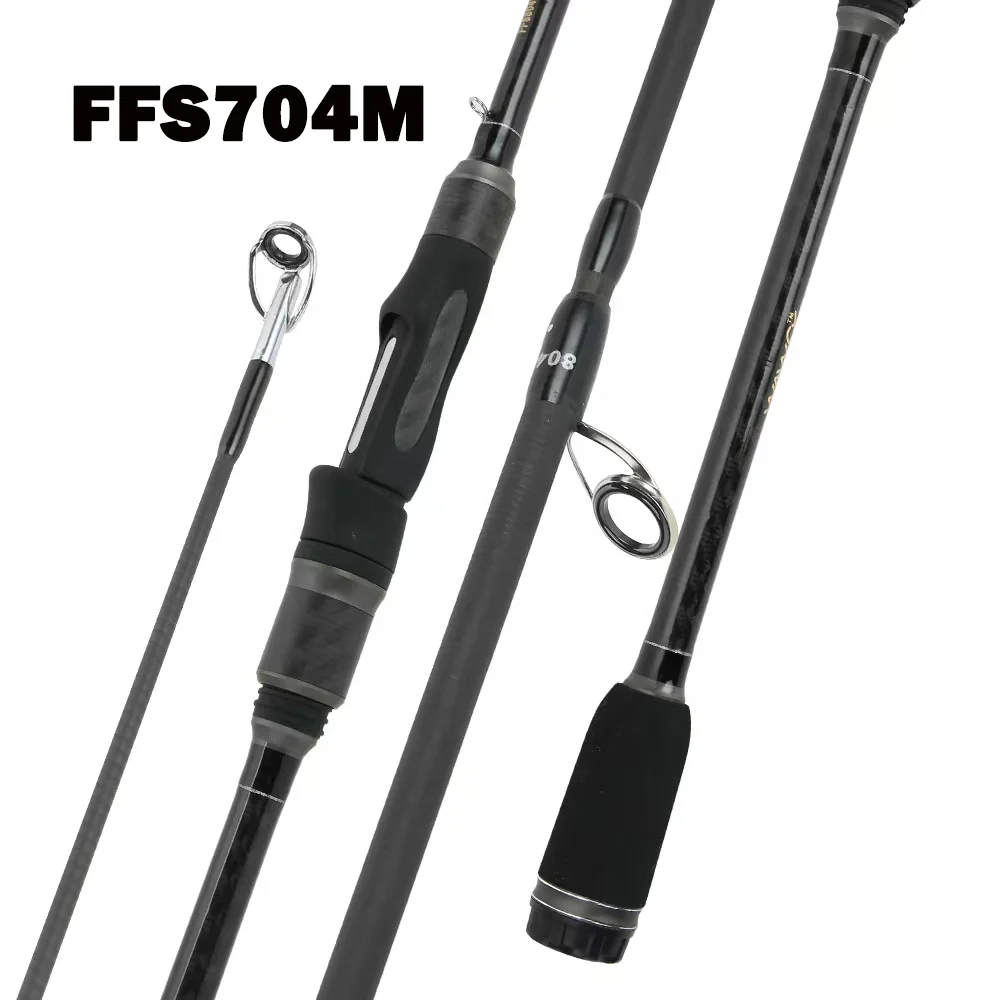 Weihai wholesale 4 section 228cm spinning casting fishing rod 30T TPS TVS EVA grip domestic manufacturer supply fishing rod