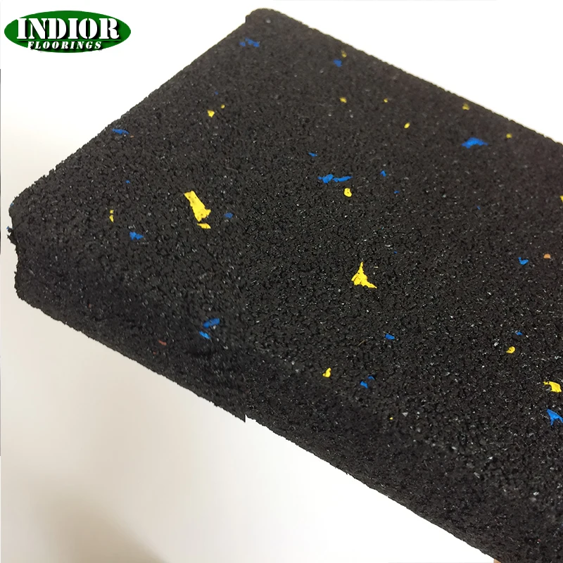 Резиновый настил для фитнеса rollsgym, блокирующий резиновый коврик