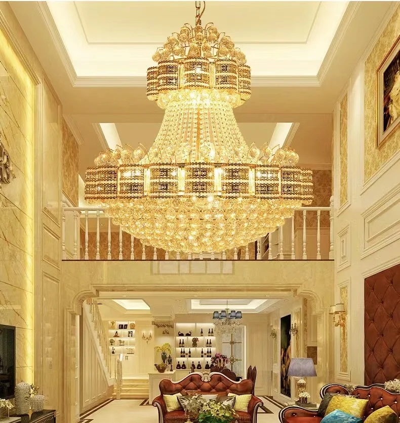 Modern Crystal Ceiling Light Hanging Lamps Fixtures Led Living Room Dinning Room Crystal Ball Lighting