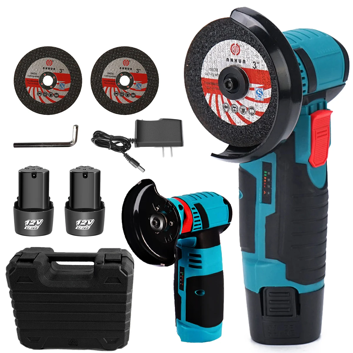 Mini brushless angle grinder with battery herramientas amoladora angular cordless angle grinder electric angle grinder