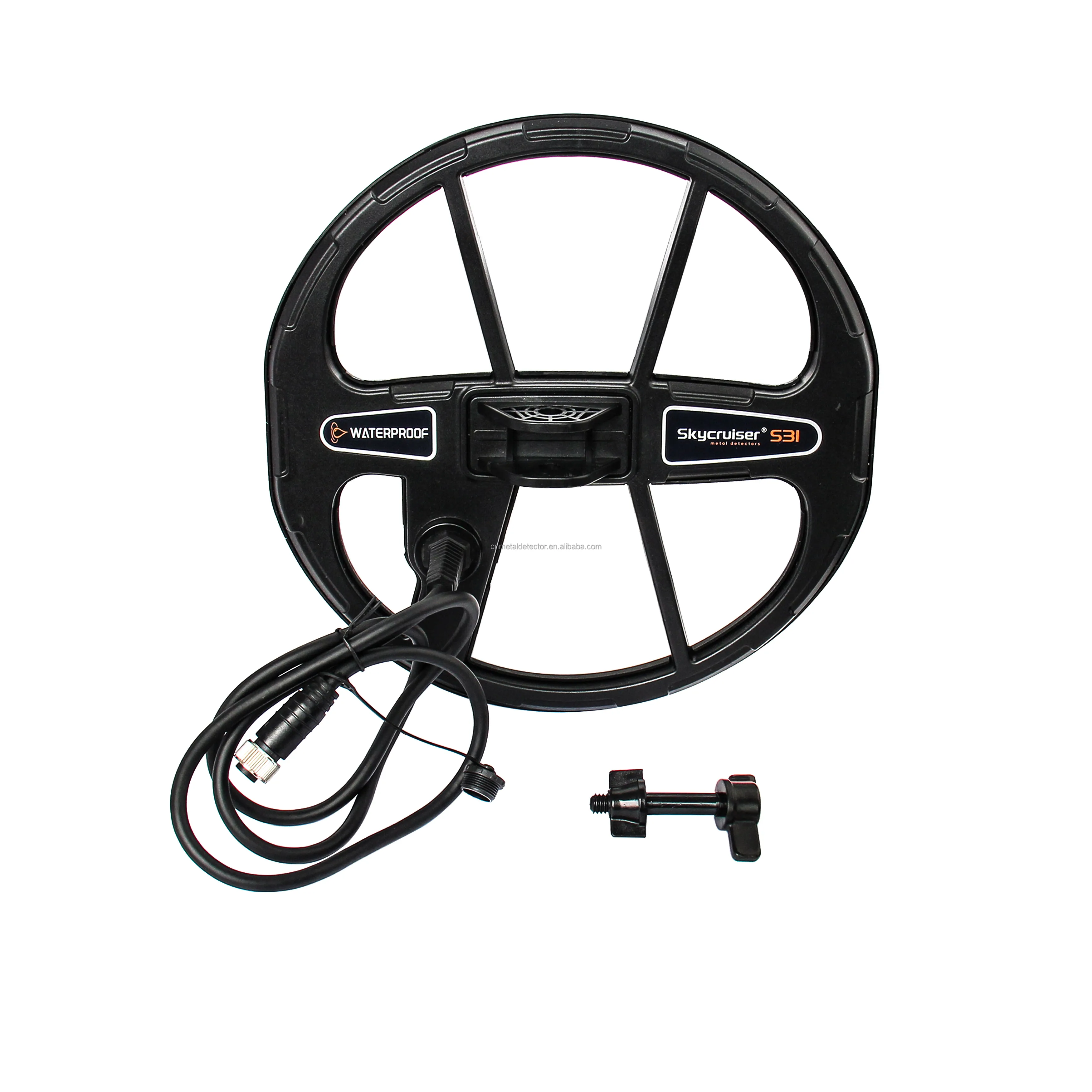 Underground treasure detector professional via gold metal detector S31 fully waterproof metal locator underwater search machine