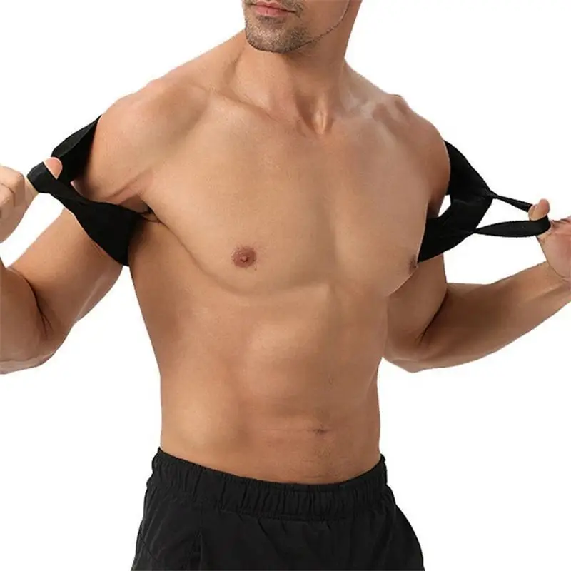 Adjustable shoulder support bracket chloroprene rubber spinal posture corrector