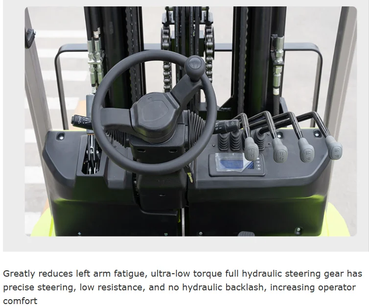 1.5-3.5 Tons narrow aisle truck electric stacker forklift truck 3 way electric pallet stacker