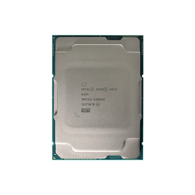 Процессор 6334 Intel Xeon Золотой процессор 3,60 ГГц серверный процессор