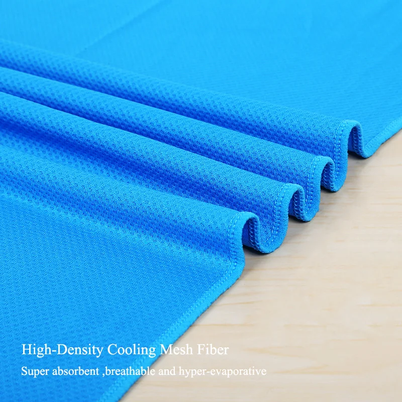 Customized wholesale quick dry sports towel polyester breathable sport cooling ice towel instant cooling towel