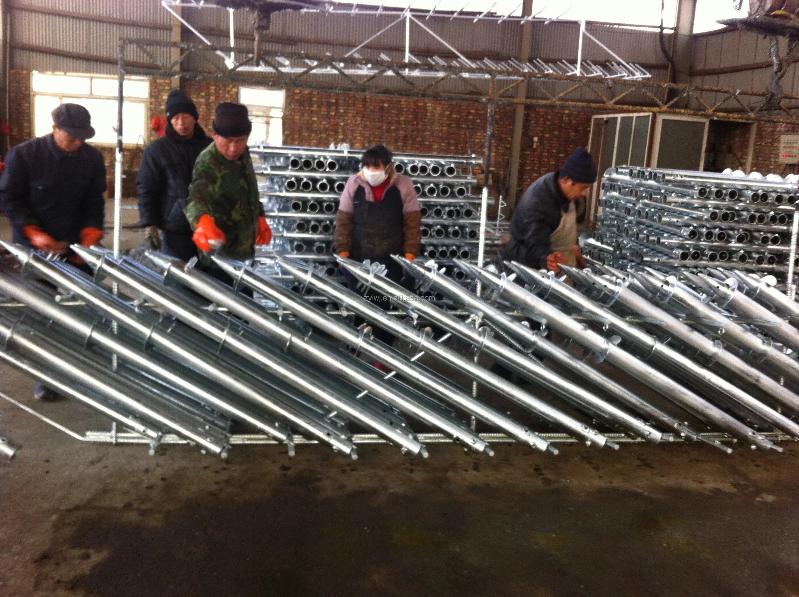 Steel Ground Screw Anchor / Screw Pile