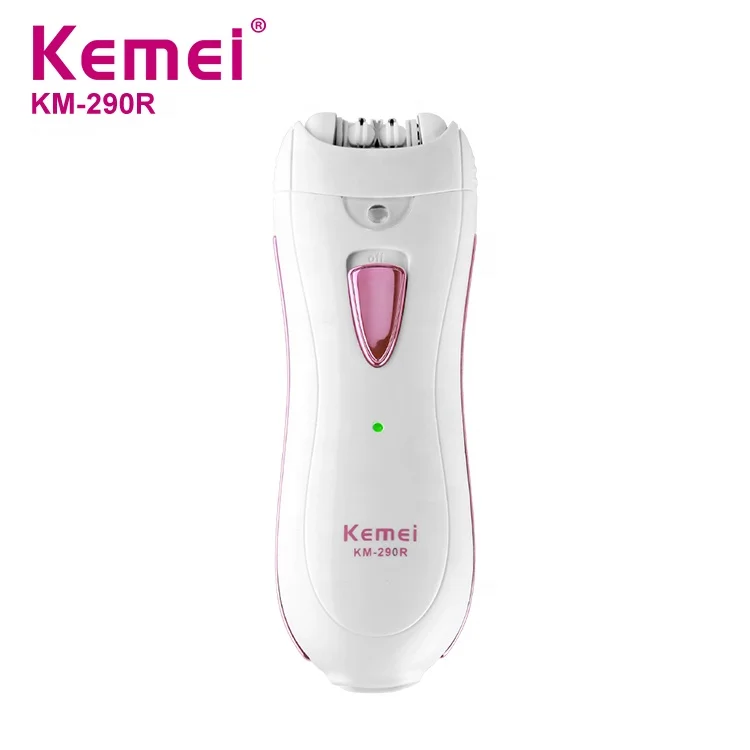 Kemei KM-290R Женская бритва для женщин электрический эпилятор ног уход за кожей массажное масло удаления волос триммер
