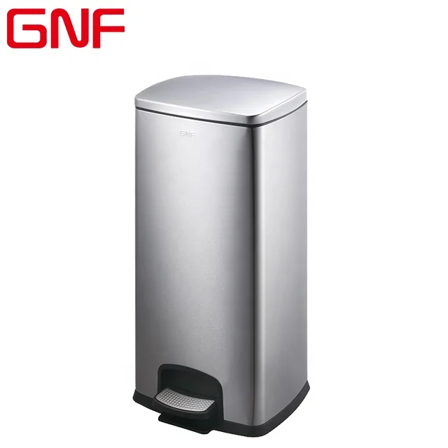 GNF 30L foot pedal waste bin household garbage bin kitchen dustbin house trash can