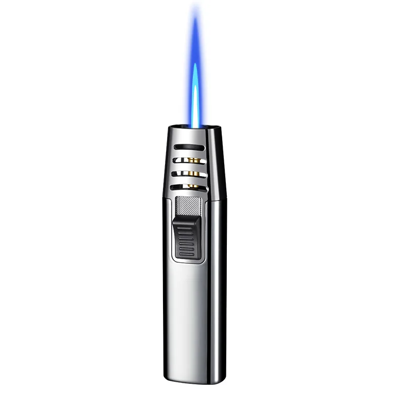 Cigar Specific Spray Gun Lighter Refillable Jet Flame Windproof Lighter Multifunctional cigarette BBQ Bottle Opener Lighter