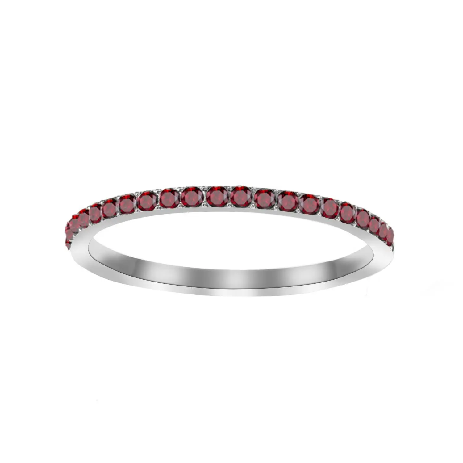 Hot Selling Fashionable Simple Stacking Rhinestone Ring Decoration Gift Stainless Steel Rings