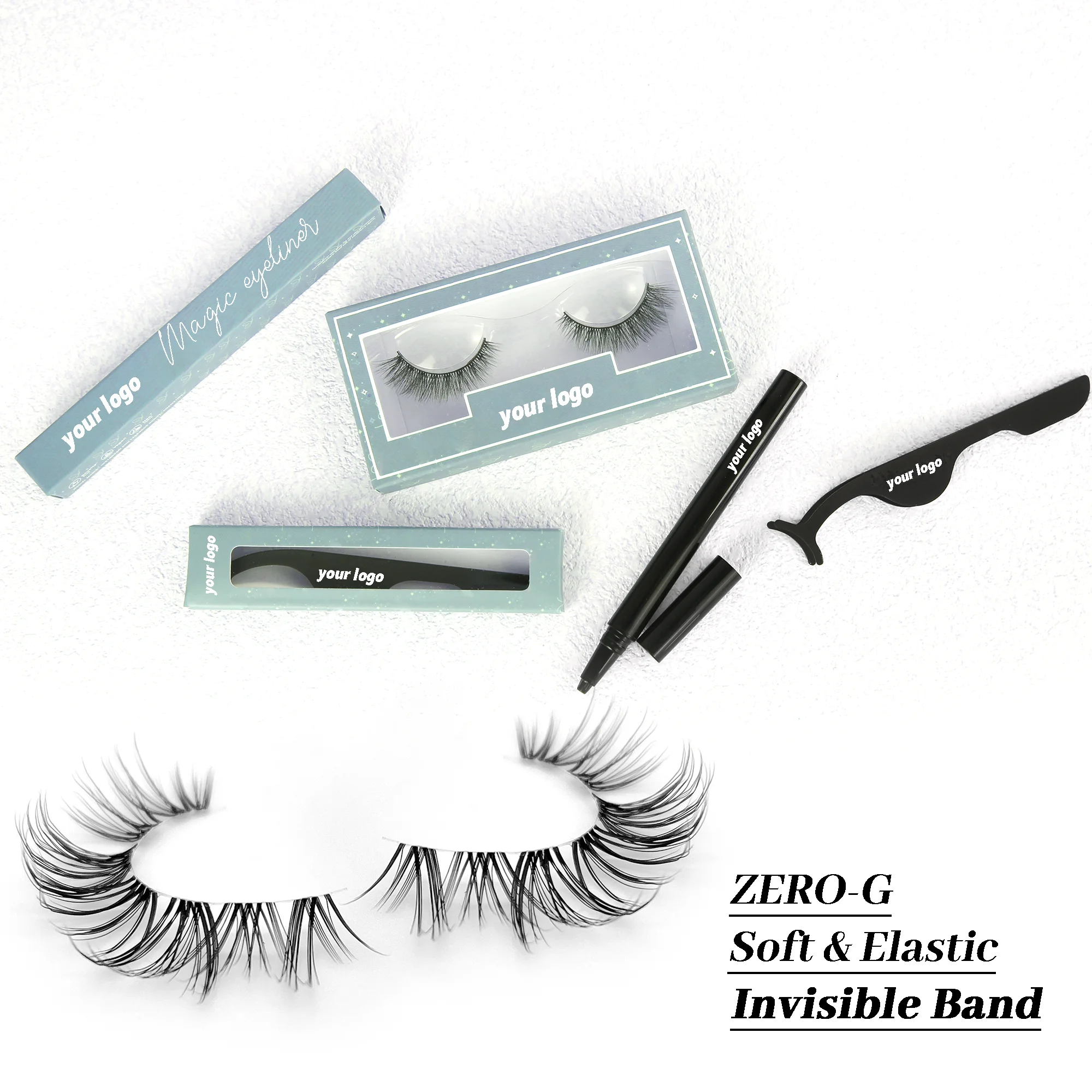 Beautier eyelash extension Private label lash False Eyelash Set Direct Selling New Mink Fan Eyelash lashes