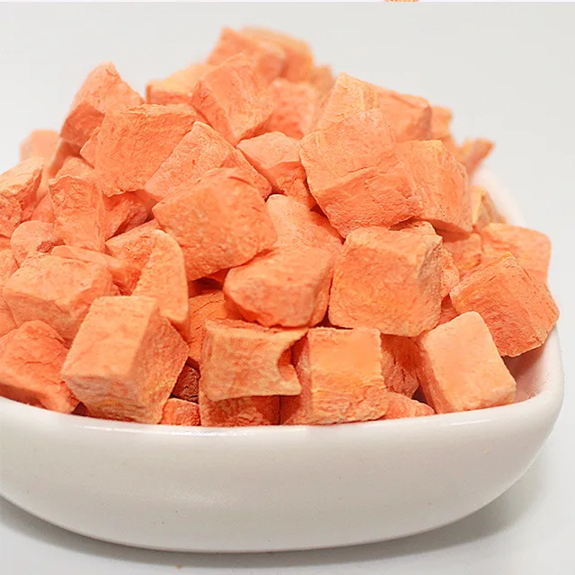 Pure Natural Whole Freeze Drying Carrot Stick Slice Cheap Wholesale Source Factory