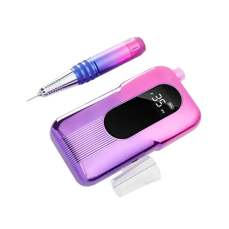 New 35000RPM Coreless Motor Cordless Portable Rechargeable Nail Drill Nail Art Electric Manicure