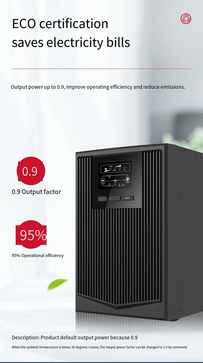 Smart UPS Uninterruptible Power Supply - Automatically Switch and Provide Stable Power