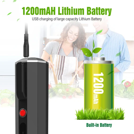 Best seller 5V USB Cordless Jar Bag Food Saver Pack Electric Plastic Portable Handheld Mini Commercial Vacuum Sealer For Grocery