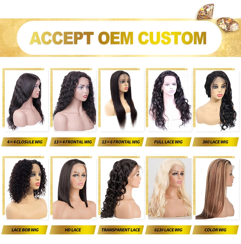 Wholesale Raw Virgin Cuticle Aligned Human Hair Hd Full Lace Wig,13x4 13x6 Natural Brazilian Transparent Lace Front Wig Vendor