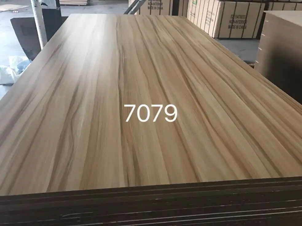 9mm 12mm 15mm 18mm 4x8 White Black Grey Melamine Faced Plywood Laminated Sheet for Furniture