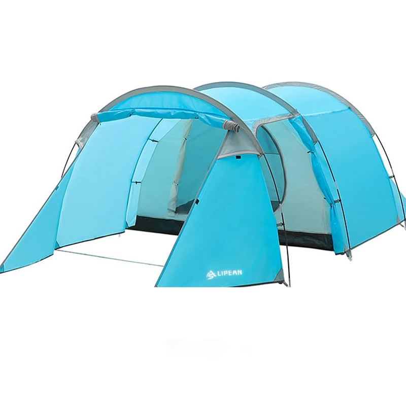 Outdoor LIPEAN Lear awning 1-2 people camping rain proof barbecue beach fishing field folding tent