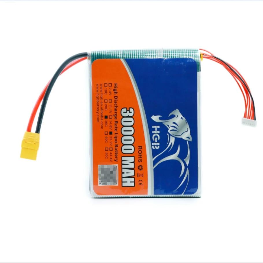 7.4v/11.1v/12v/14.8v/22.2v/44.4v lithium polymer battery RC Plant protection machines for Agriculture Sprayer UAV Drone