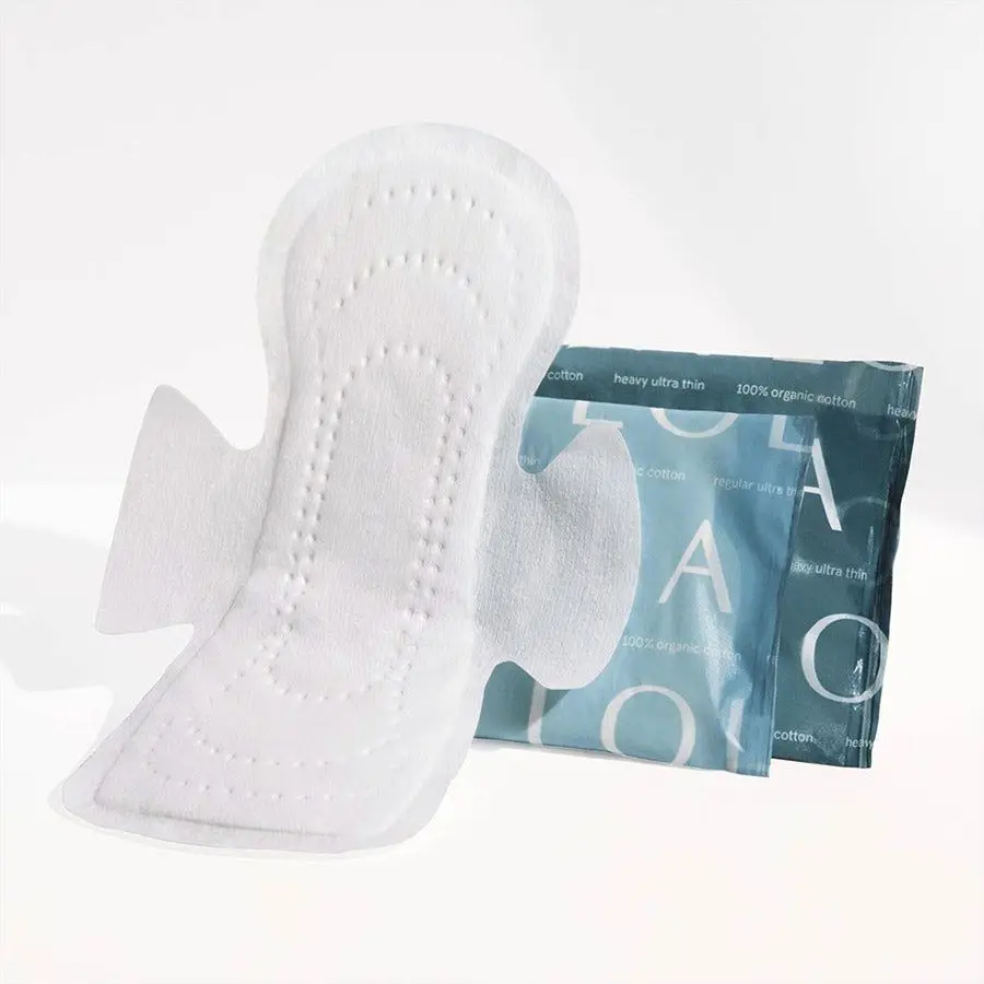 Wholesale Custom Fancy Sanitary Pad Packaging Box Eco-friendly Napkin Box Cardboard Paper Box