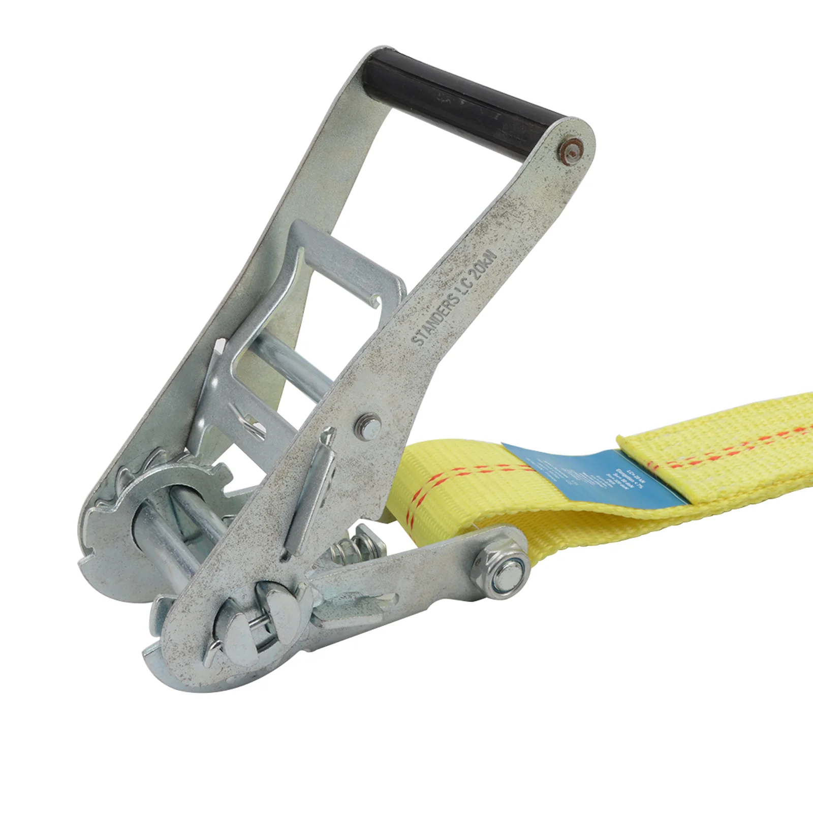 Heavy duty Plastic ratchet strap/Ratchet tie down/Lashing belt 5 tons