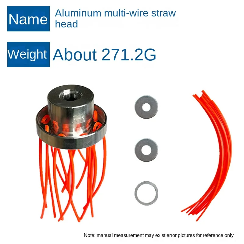Hot Sale German Garden Supplies Cross-Border New Product Aluminum Porous Straw Head for Mowing Top Seller