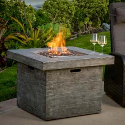 Party Heater Gas Fire Pit Heavy Duty furniture Fireplace Winter Commercial Lounge Terrace Volcanic Stone Burning Fire Pit Horno